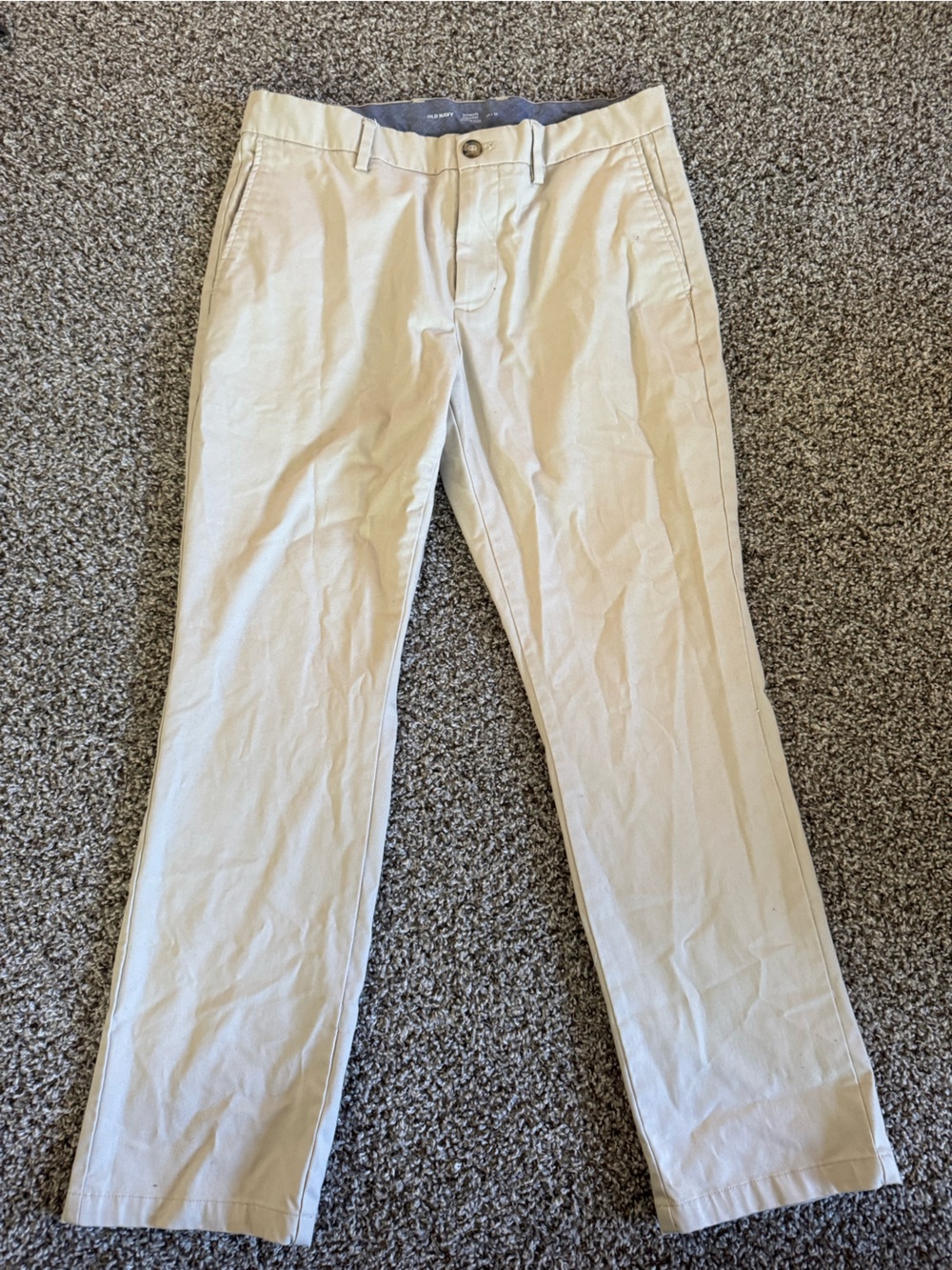 Old Navy Khaki Beige Chino Pants